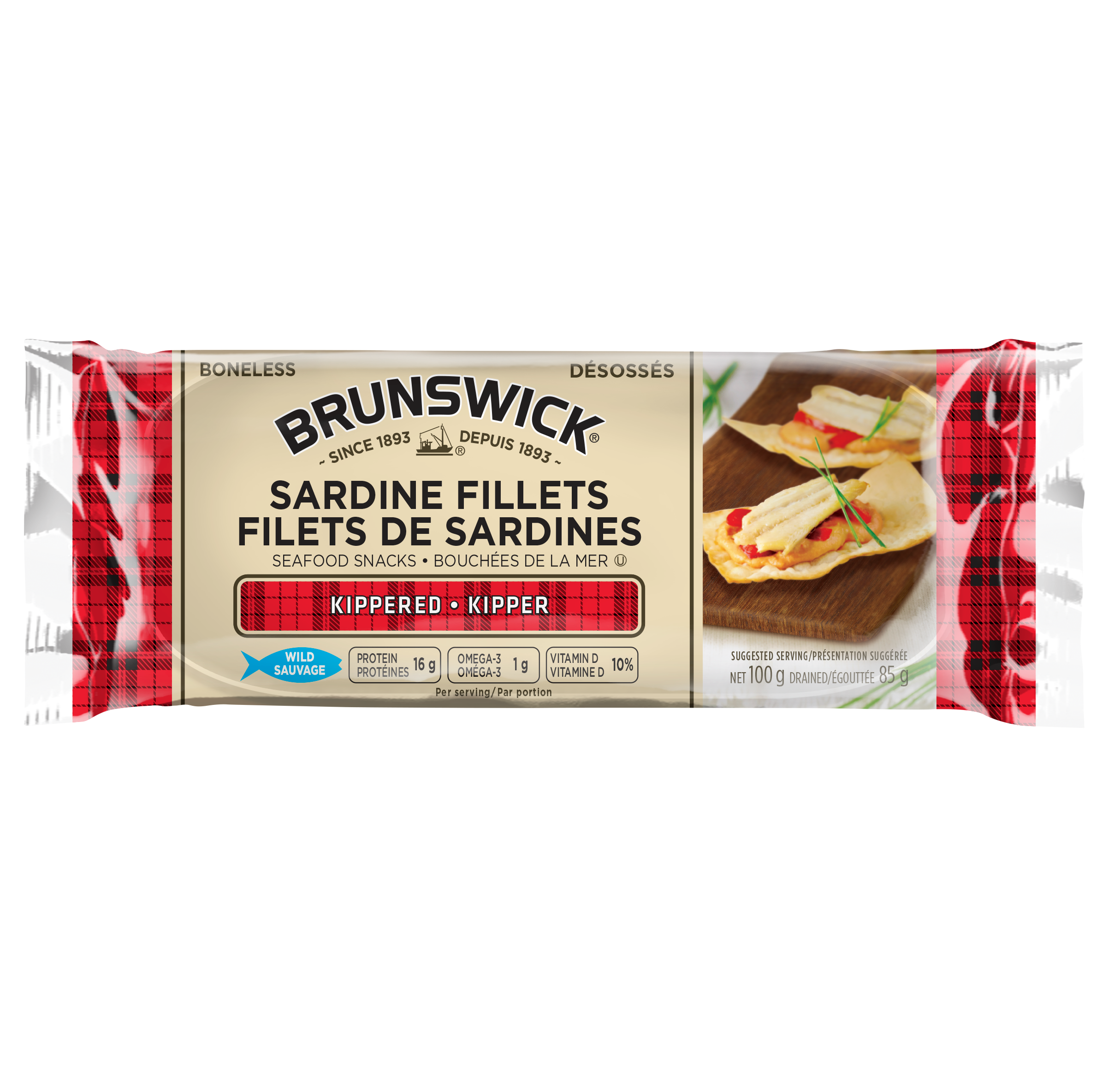 Sardine Fillets Seafood Snacks – Kippered